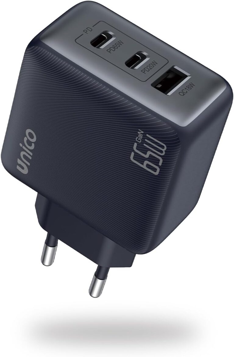 Cargador UNICO 65W GaN: review del cargador 3 en 1 que lo carga todo a la vez